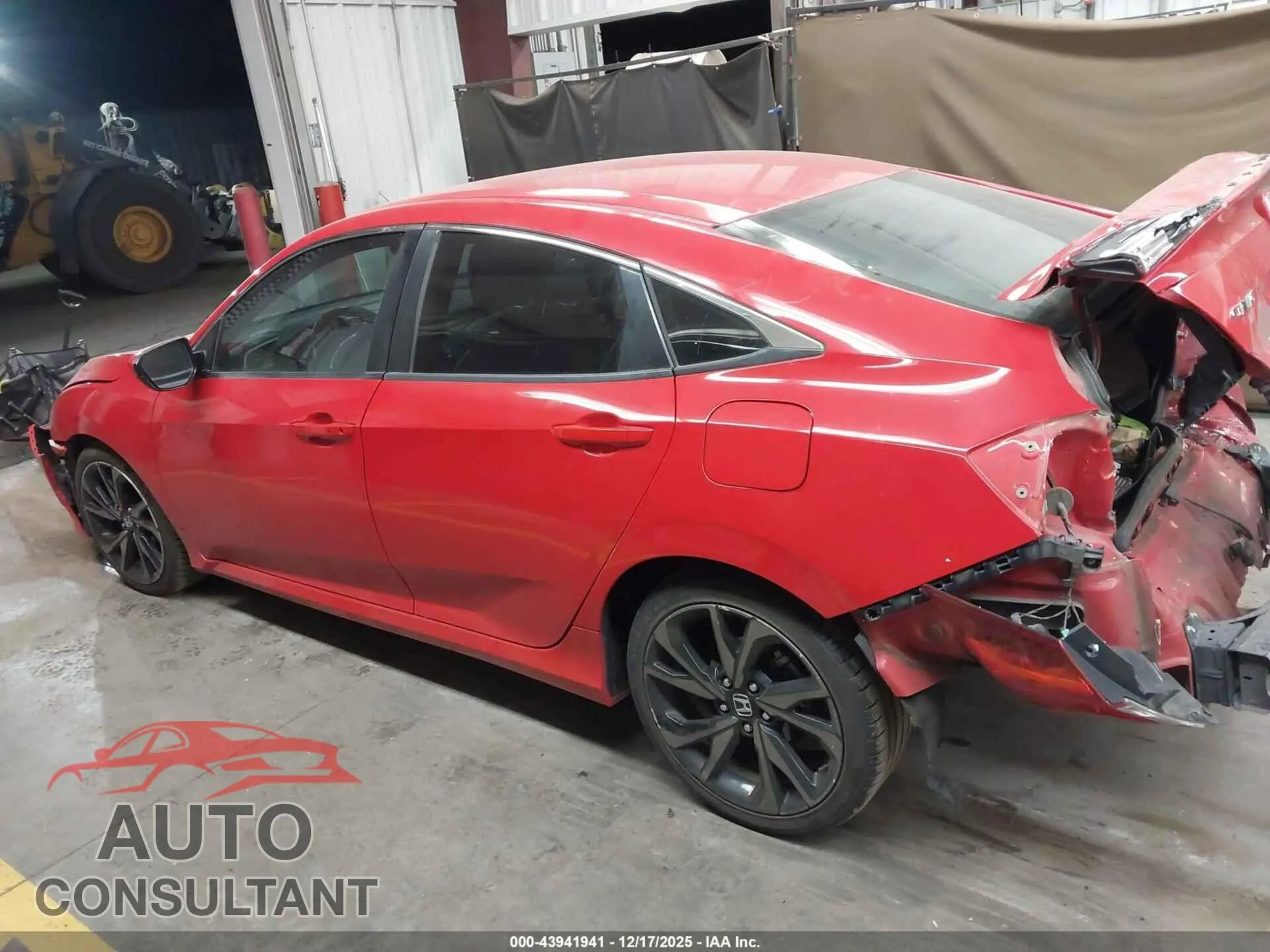 2019 HONDA CIVIC Damaged VIN 2HGFC2F82KH535986 – photo 15