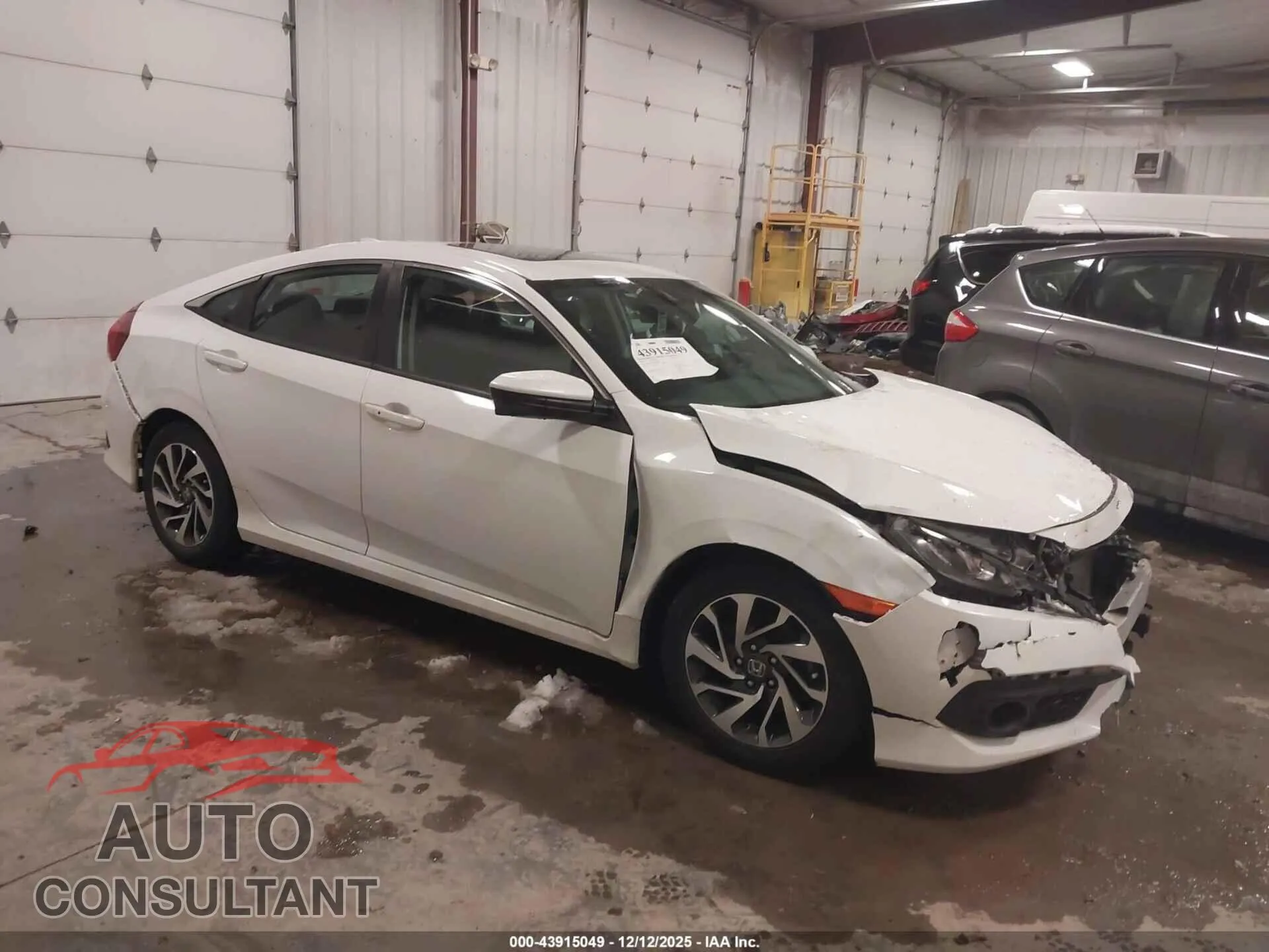 2018 HONDA CIVIC VIN 2HGFC2F83JH553816
