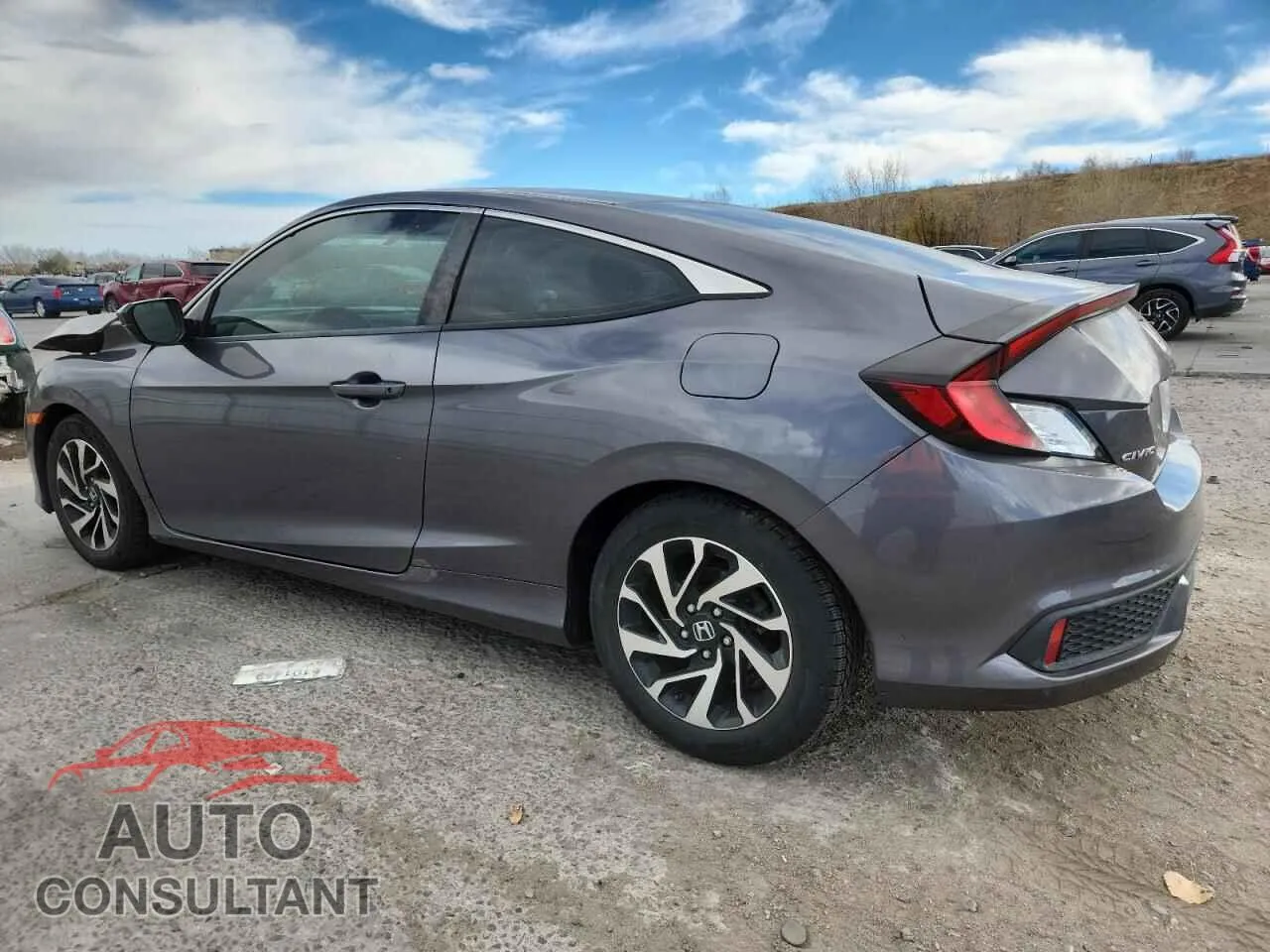 2017 HONDA CIVIC Damaged VIN 2HGFC4B50HH305895 – rear exterior