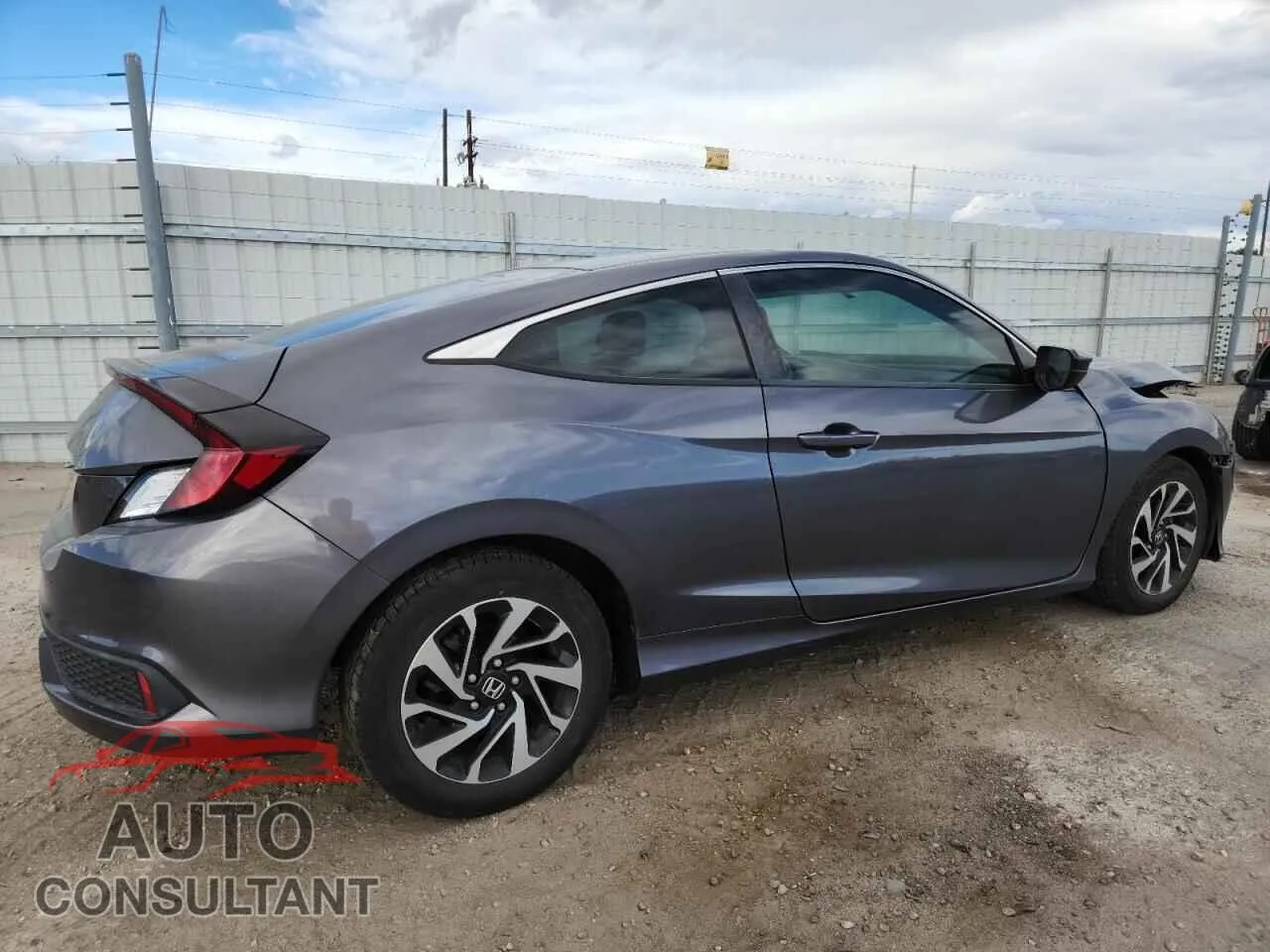 2017 HONDA CIVIC Damaged VIN 2HGFC4B50HH305895 – side profile