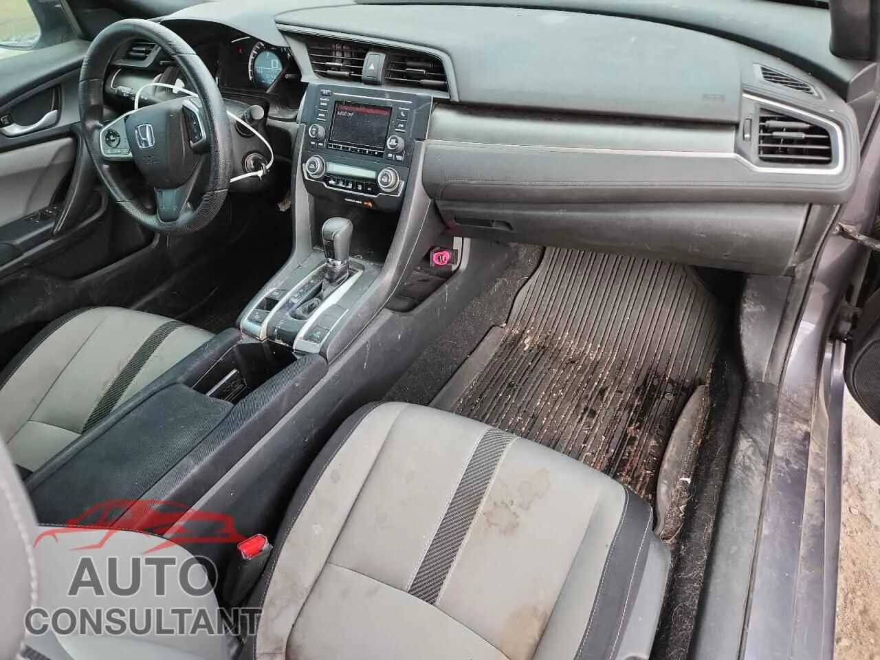 2017 HONDA CIVIC Damaged VIN 2HGFC4B50HH305895 – undercarriage