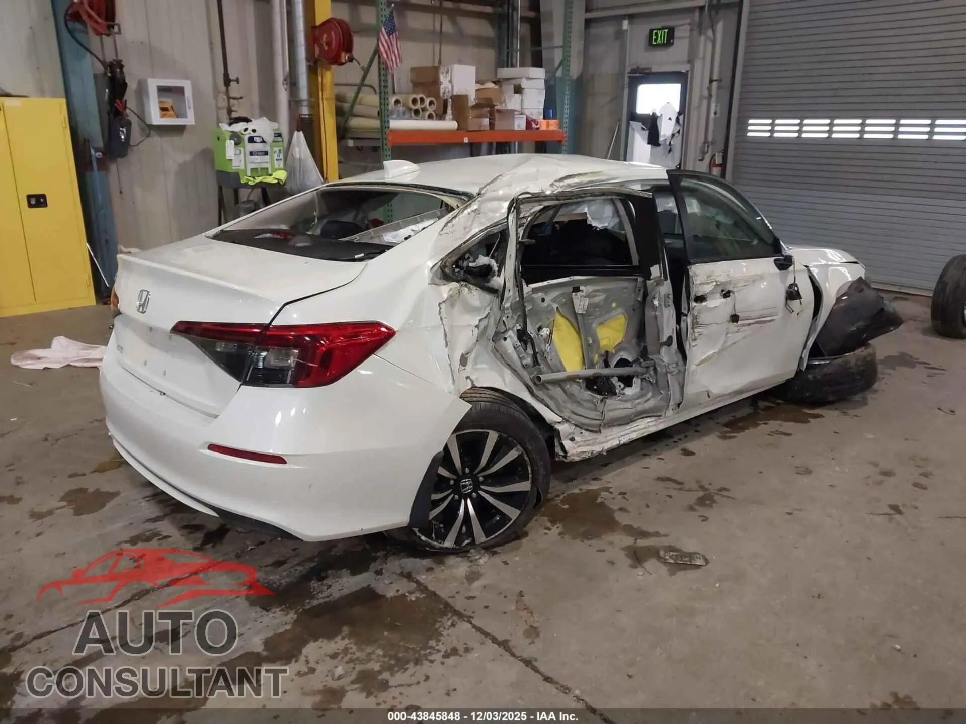 2023 HONDA CIVIC Damaged VIN 2HGFE1F72PH325228 – dashboard
