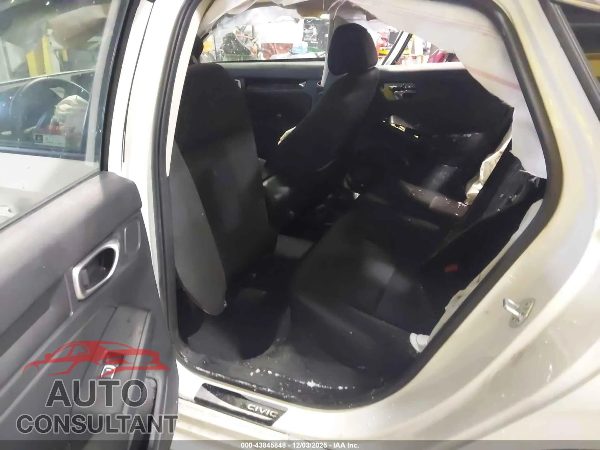 2023 HONDA CIVIC Damaged VIN 2HGFE1F72PH325228 – undercarriage