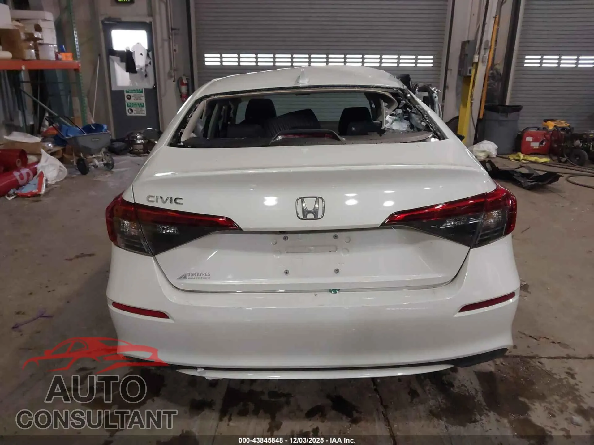 2023 HONDA CIVIC Damaged VIN 2HGFE1F72PH325228 – photo 17