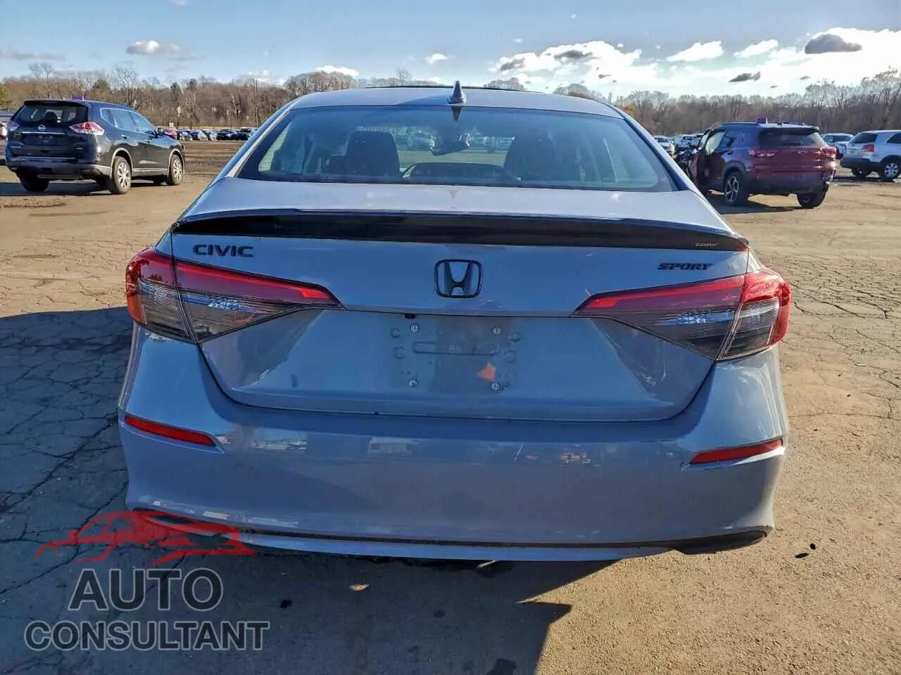2024 HONDA CIVIC Damaged VIN 2HGFE1F7XRH308826 – engine bay