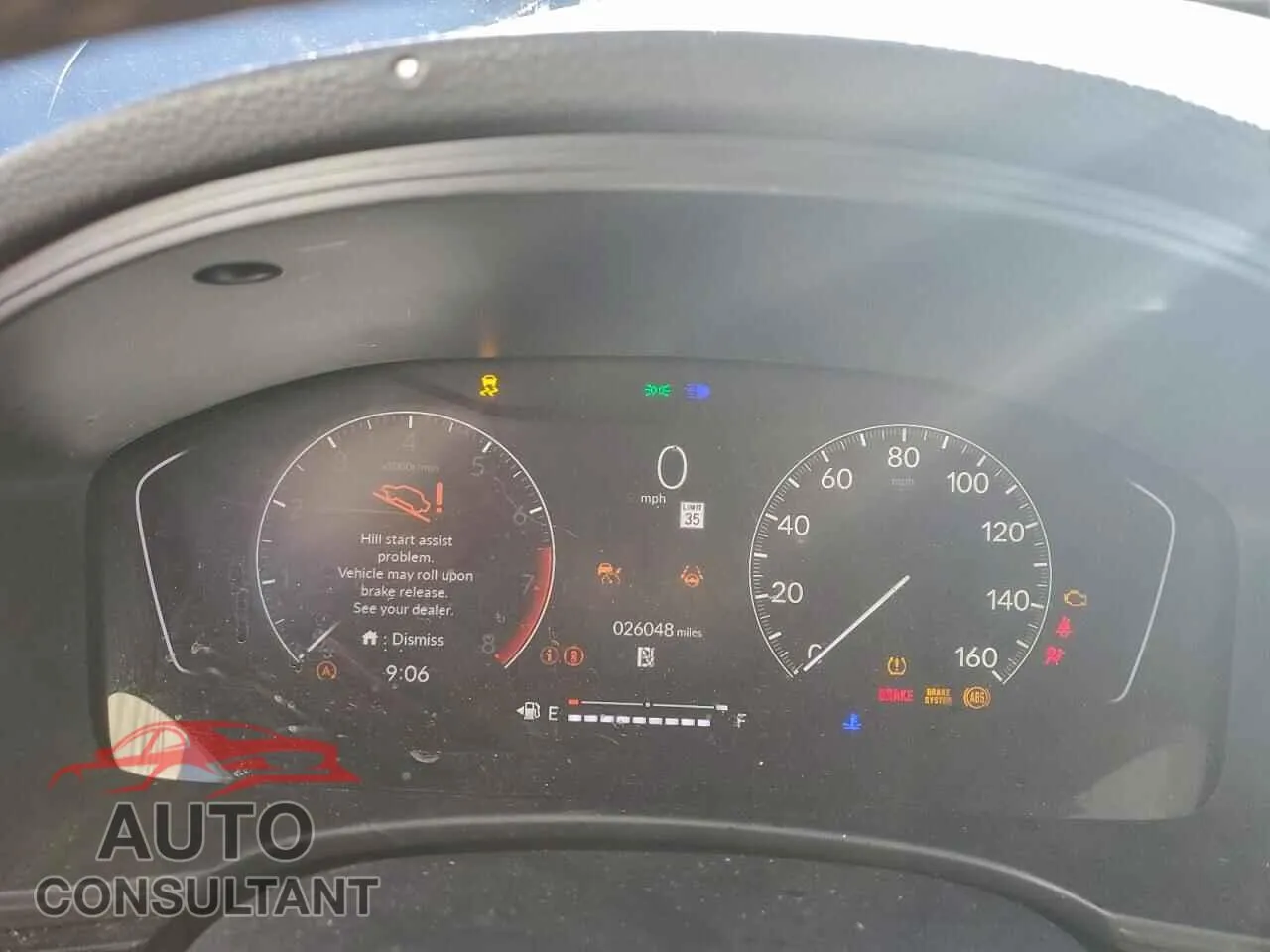 2024 HONDA CIVIC Damaged VIN 2HGFE1F7XRH308826 – trunk area