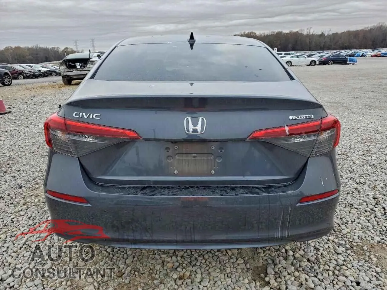 2023 HONDA CIVIC Damaged VIN 2HGFE1F95PH316511 – engine bay