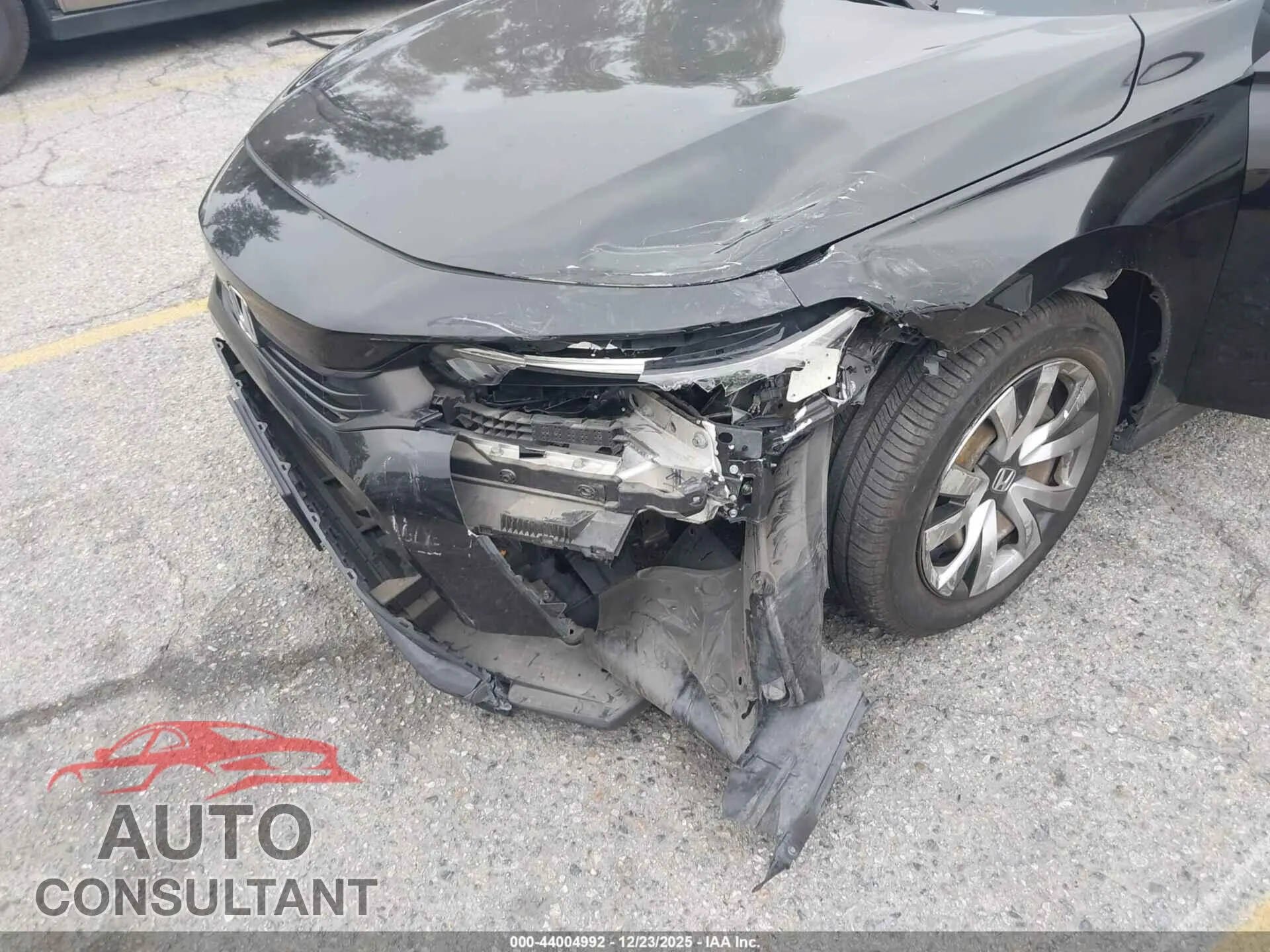 2022 HONDA CIVIC Damaged VIN 2HGFE2F23NH526949 – engine bay