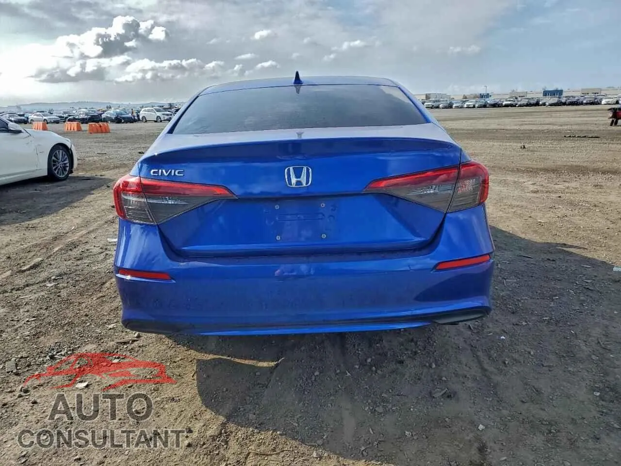 2022 HONDA CIVIC Damaged VIN 2HGFE2F25NH518450 – engine bay