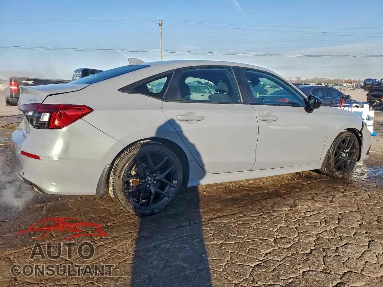 2023 HONDA CIVIC Damaged VIN 2HGFE2F52PH530035 – side profile