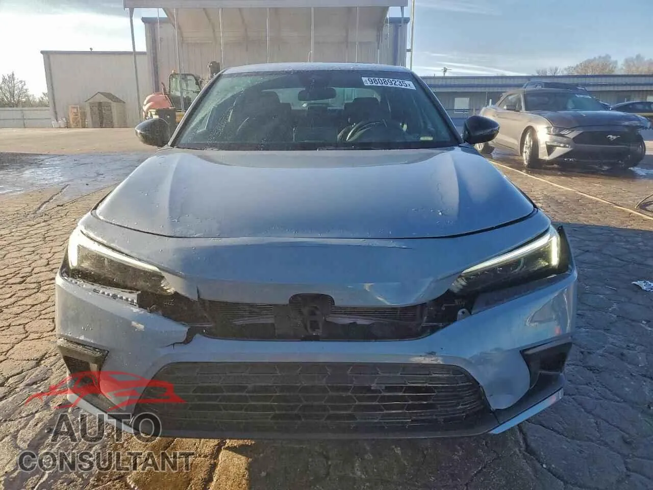2023 HONDA CIVIC Damaged VIN 2HGFE2F52PH530035 – interior seats