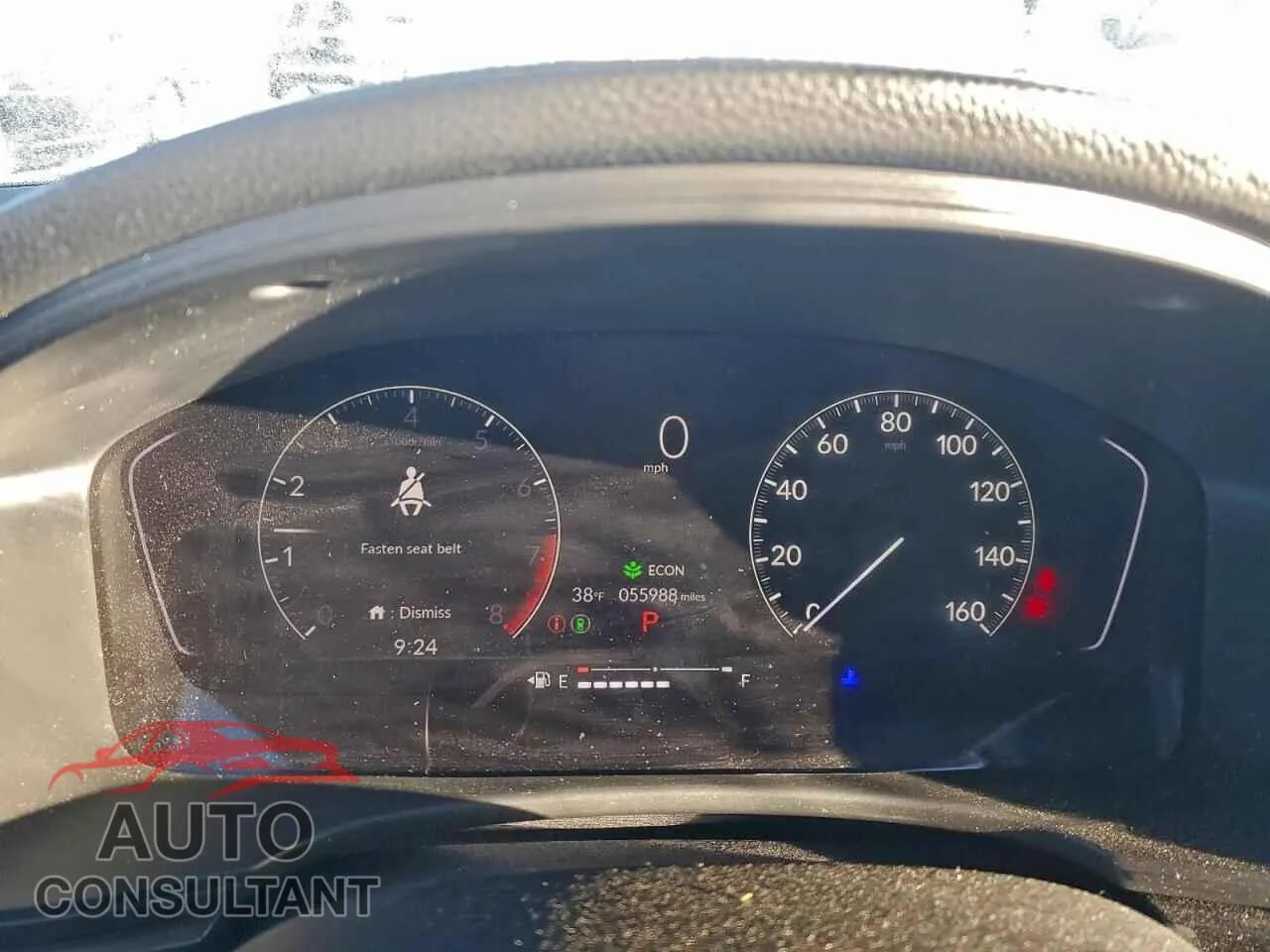 2023 HONDA CIVIC Damaged VIN 2HGFE2F52PH530035 – trunk area