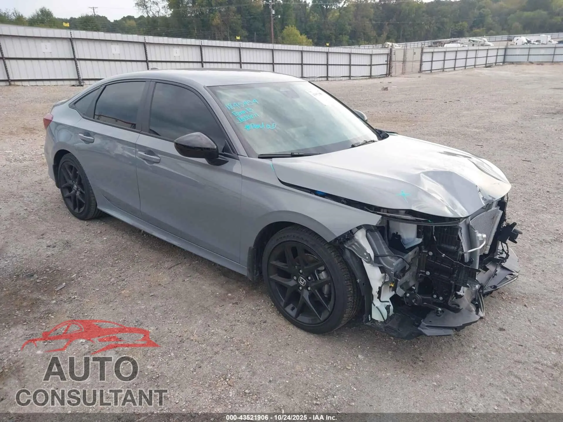 2025 HONDA CIVIC VIN 2HGFE2F53SH604846