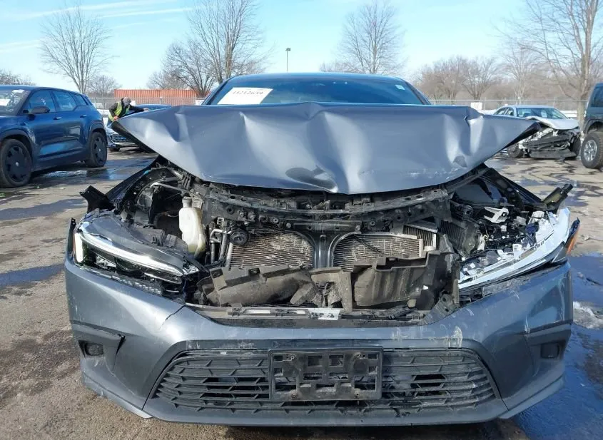 2022 HONDA Civic Used VIN 2HGFE2F55NH597094 – rear exterior