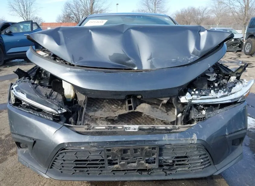 2022 HONDA Civic Used VIN 2HGFE2F55NH597094 – side profile