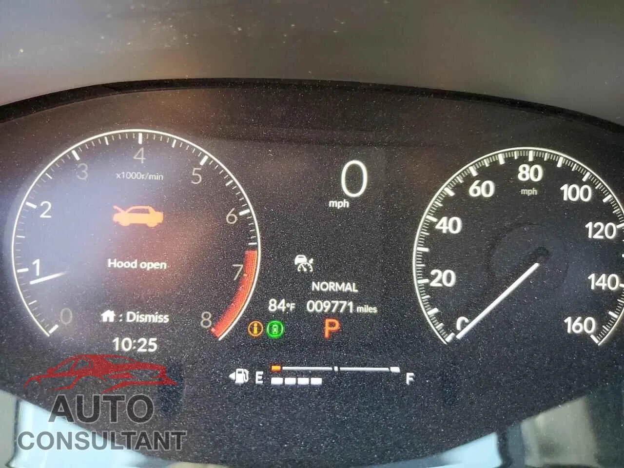 2025 HONDA CIVIC Damaged VIN 2HGFE2F55SH578685 – trunk area