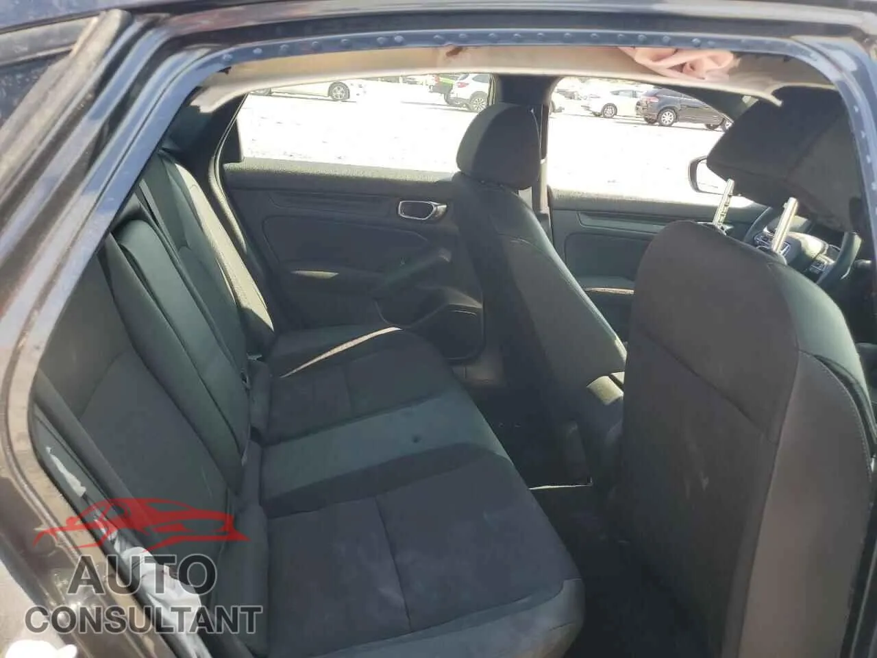 2025 HONDA CIVIC Damaged VIN 2HGFE2F55SH578685 – odometer reading