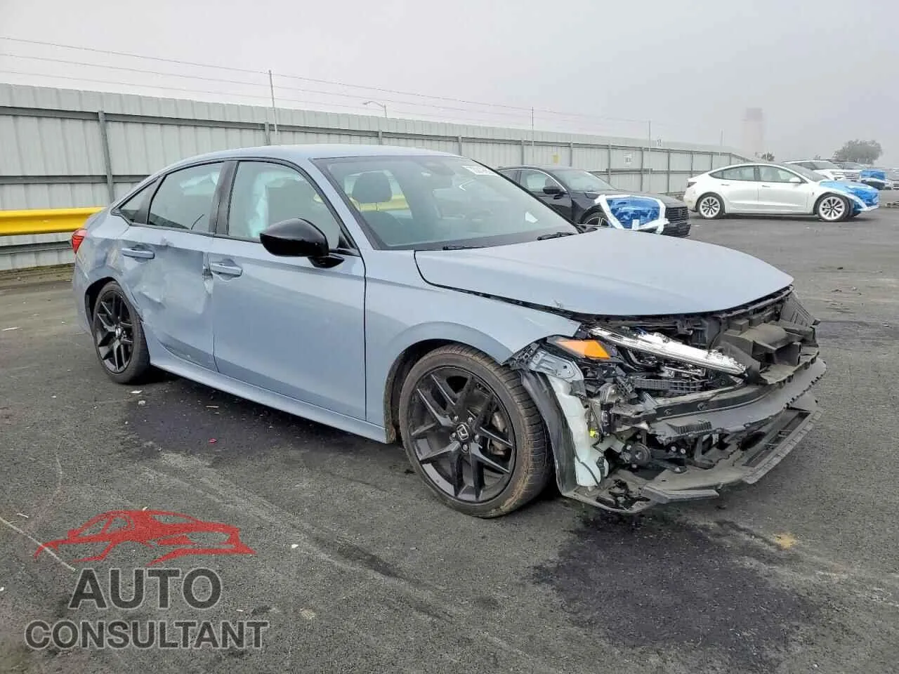 2022 HONDA CIVIC Damaged VIN 2HGFE2F56NH594284 – dashboard