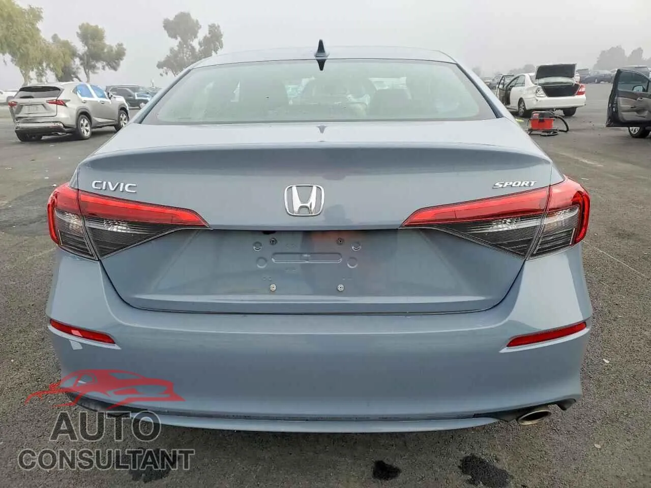 2022 HONDA CIVIC Damaged VIN 2HGFE2F56NH594284 – engine bay