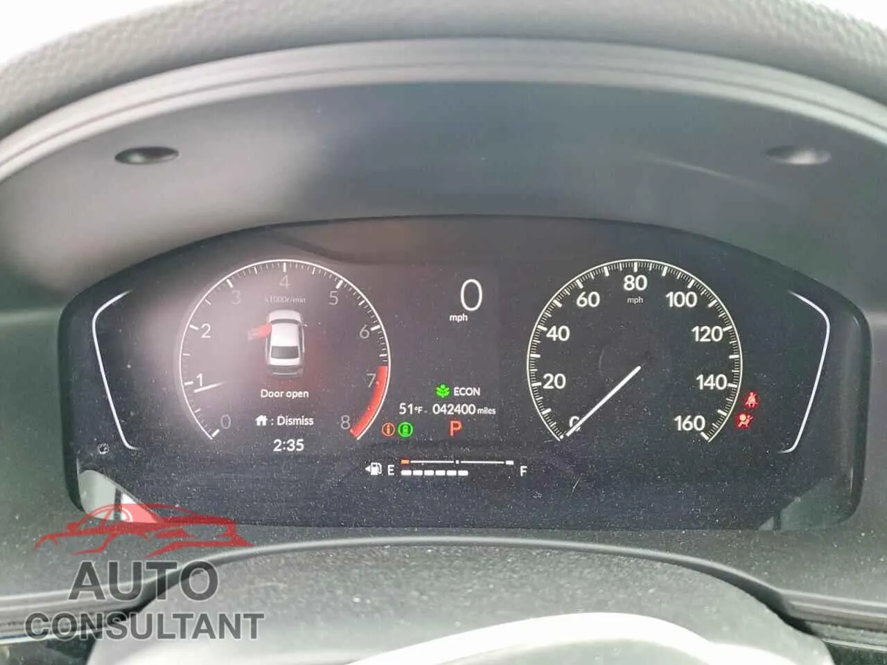 2022 HONDA CIVIC Damaged VIN 2HGFE2F56NH594284 – trunk area