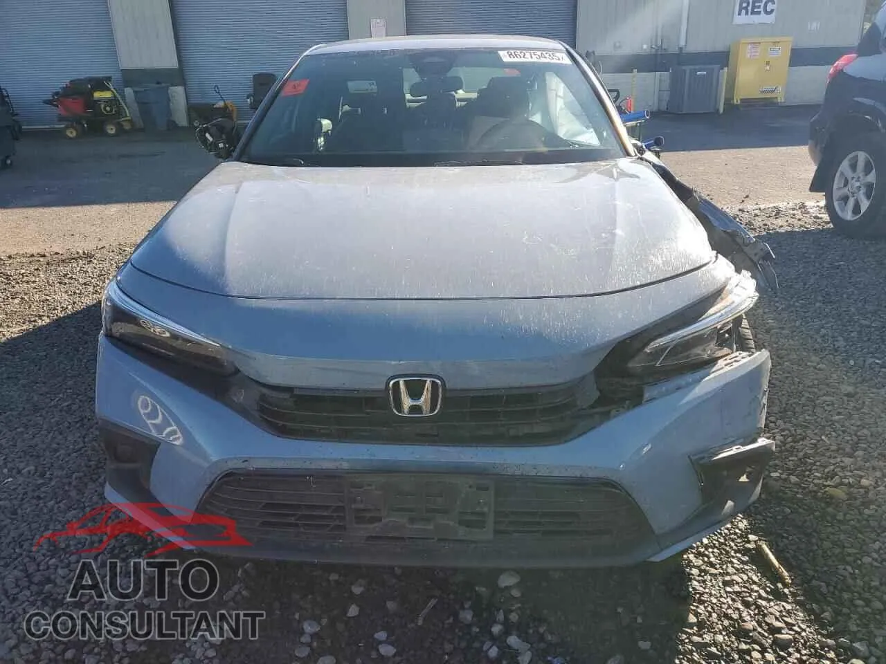 2022 HONDA CIVIC Damaged VIN 2HGFE2F57NH500123 – interior seats