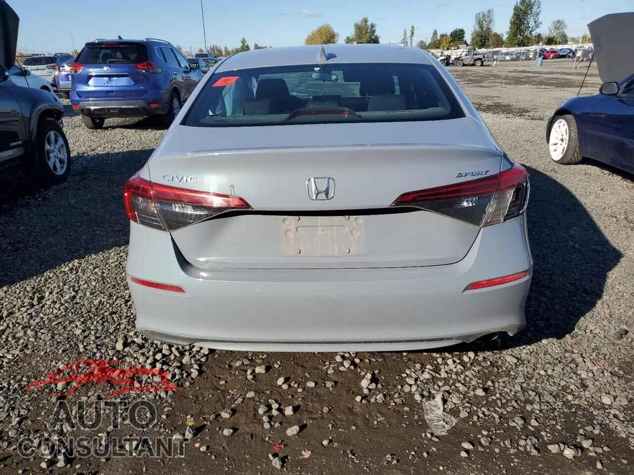 2022 HONDA CIVIC Damaged VIN 2HGFE2F57NH500123 – engine bay