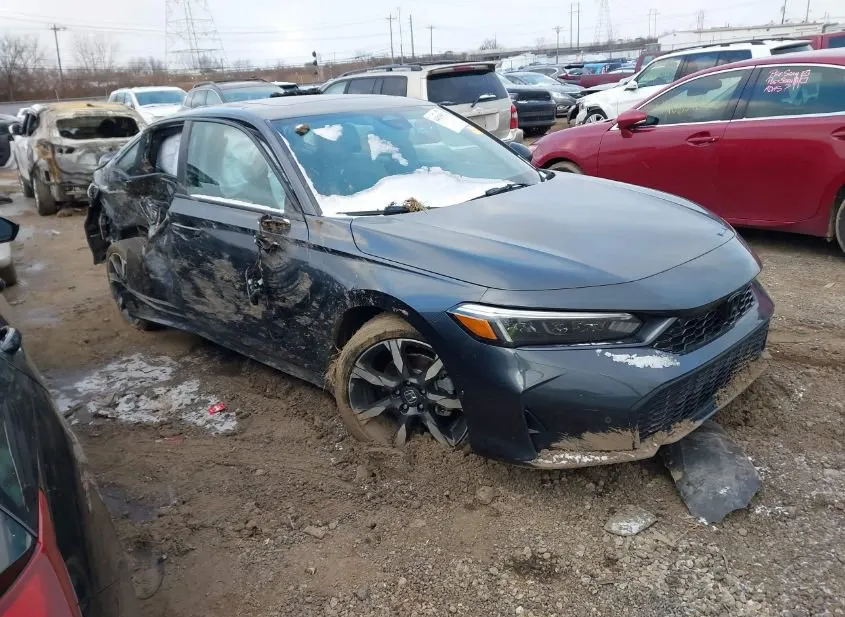 2025 HONDA Civic Used VIN 2HGFE4F80SH329345 – side profile
