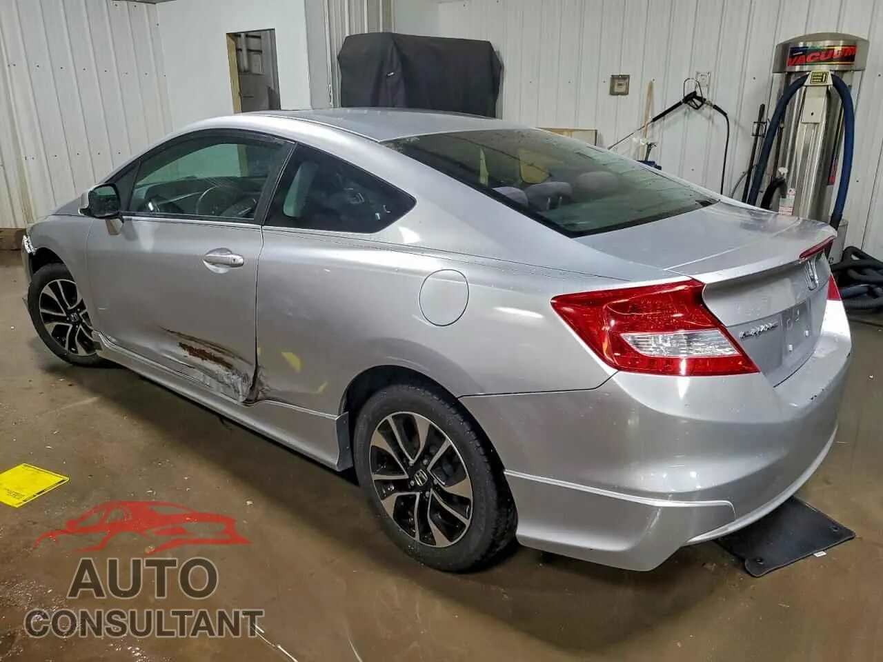 2013 HONDA CIVIC Damaged VIN 2HGFG3B88DH522856 – rear exterior