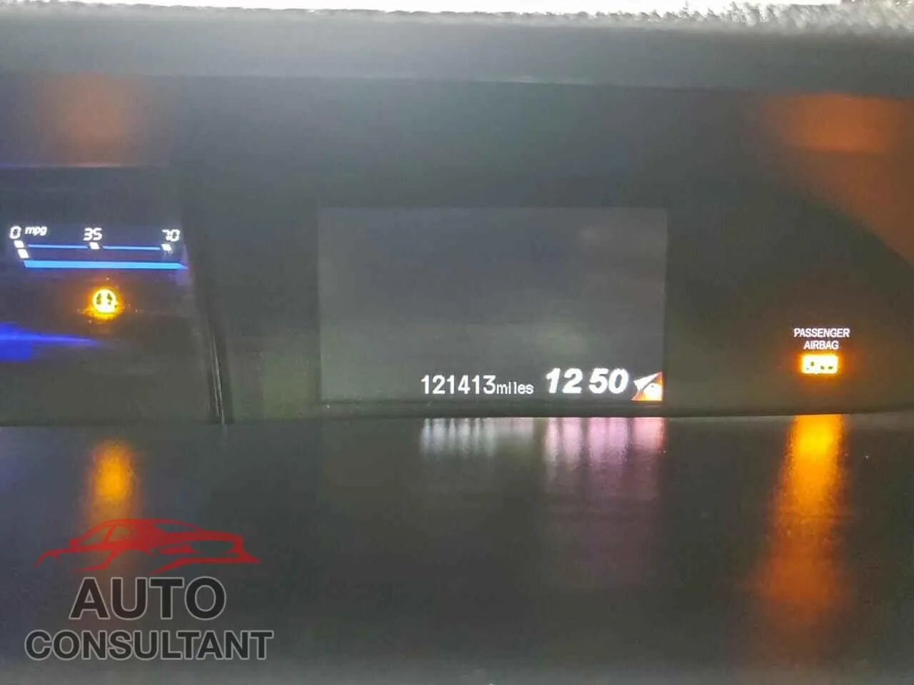 2013 HONDA CIVIC Damaged VIN 2HGFG3B88DH522856 – trunk area
