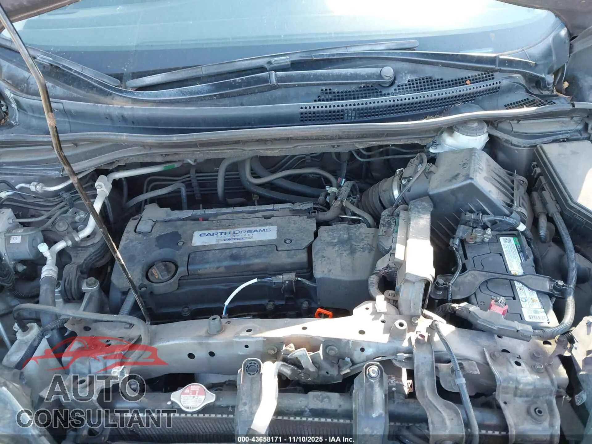 2015 HONDA CR-V Damaged VIN 2HKRM3H31FH504502 – odometer reading