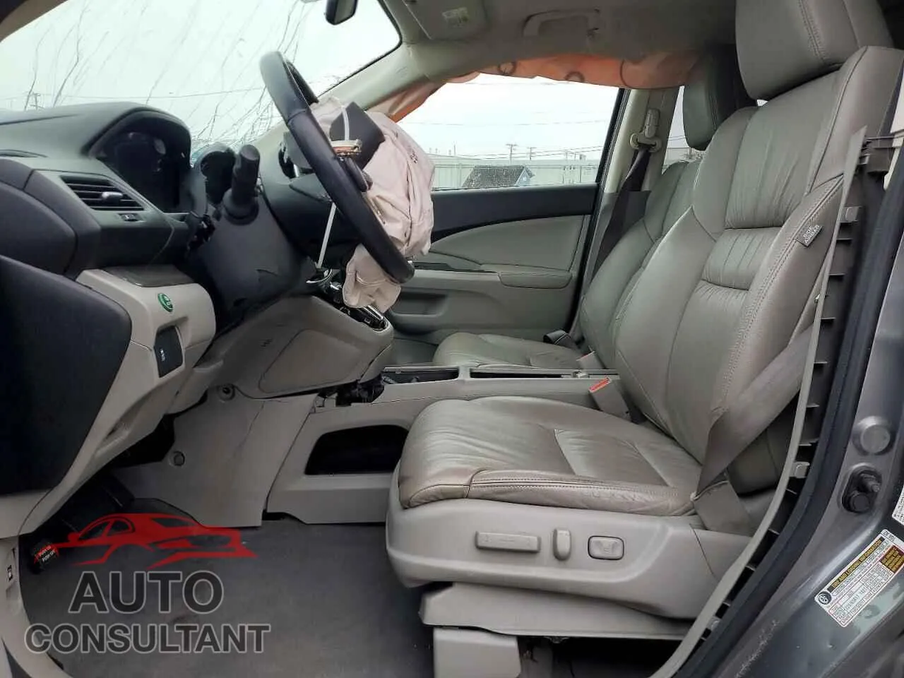 2012 HONDA CRV Damaged VIN 2HKRM4H7XCH630538 – exterior detail