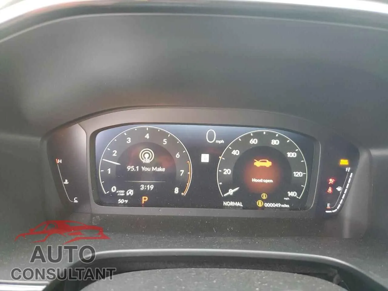 2026 HONDA CRV Damaged VIN 2HKRS4H79TH428179 – trunk area