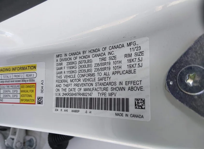 2024 HONDA CR-V Used VIN 2HKRS6H97RH802147 – photo 12 2024 HONDA CR-V Used VIN 2HKRS6H97RH802147 – photo 12