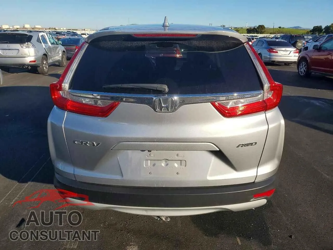 2017 HONDA CRV Damaged VIN 2HKRW2H84HH647205 – engine bay