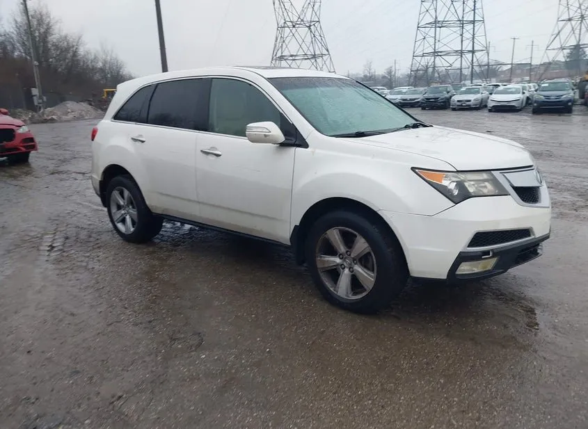 2010 ACURA MDX VIN 2HNYD2H42AH534540