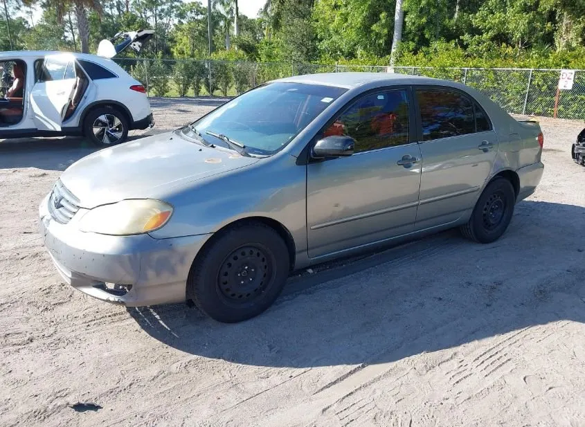 2003 TOYOTA Corolla VIN 2T1BR32E53C041727
