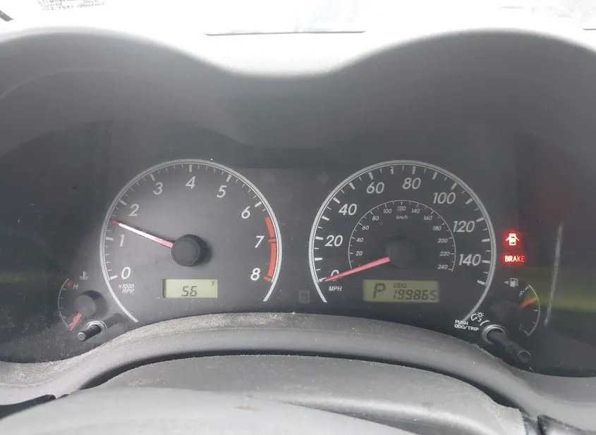 2010 TOYOTA Corolla Used VIN 2T1BU4EE0AC483182 – dashboard