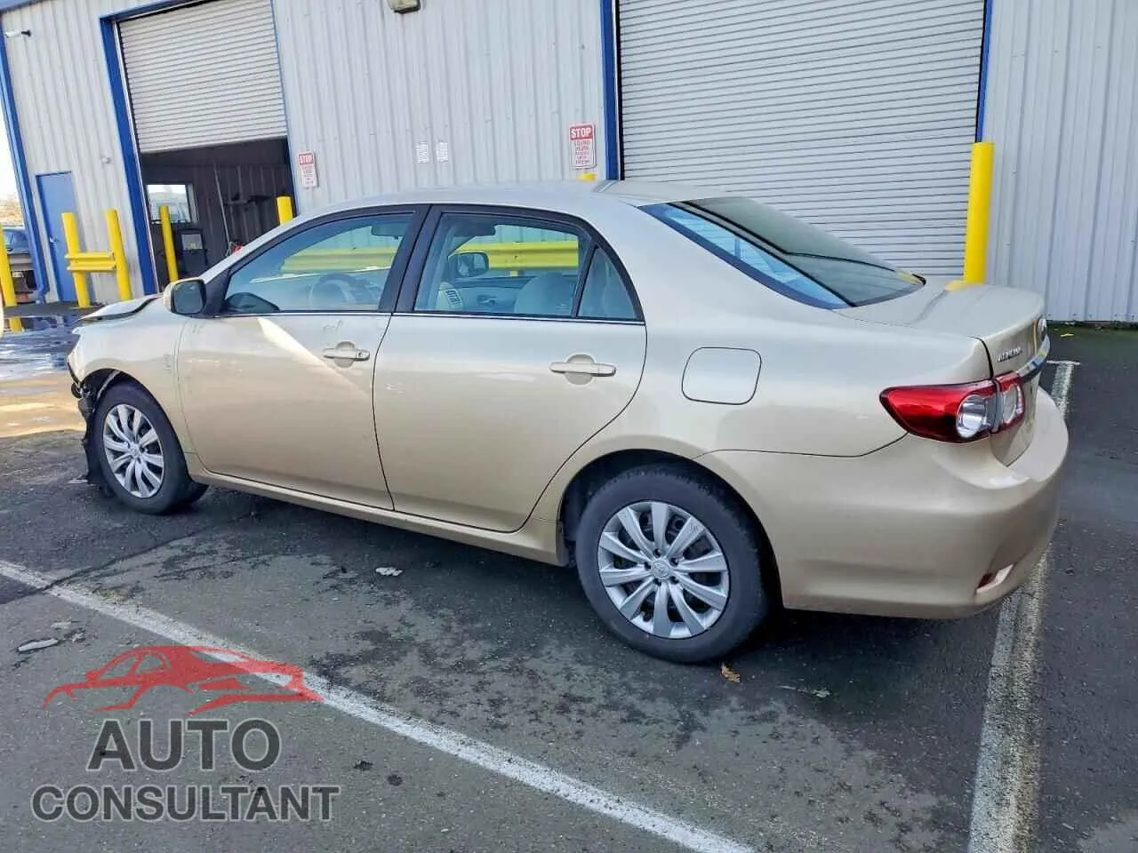 2013 TOYOTA COROLLA Damaged VIN 2T1BU4EE0DC989793 – rear exterior