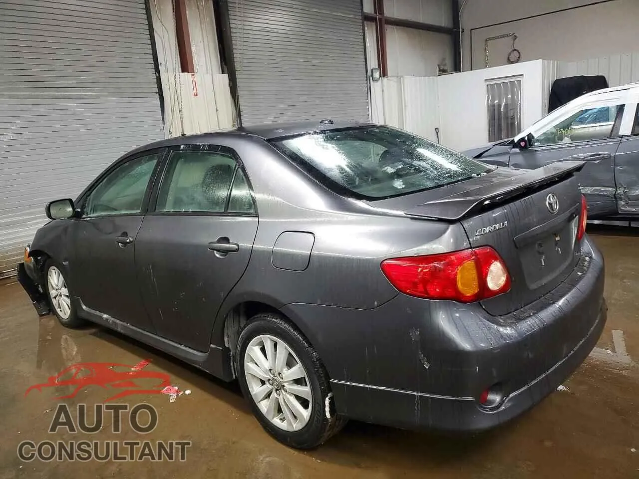 2010 TOYOTA COROLLA Damaged VIN 2T1BU4EE8AC456697 – rear exterior
