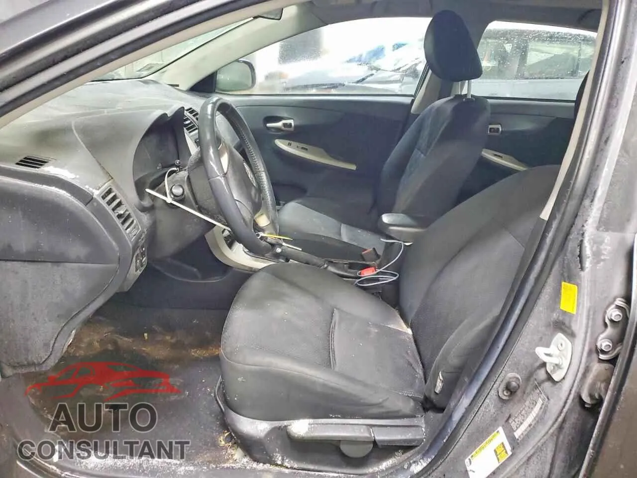 2010 TOYOTA COROLLA Damaged VIN 2T1BU4EE8AC456697 – exterior detail