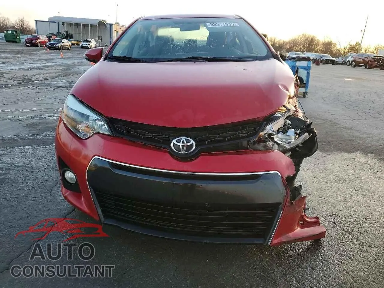 2014 TOYOTA COROLLA Damaged VIN 2T1BURHE0EC098865 – interior seats