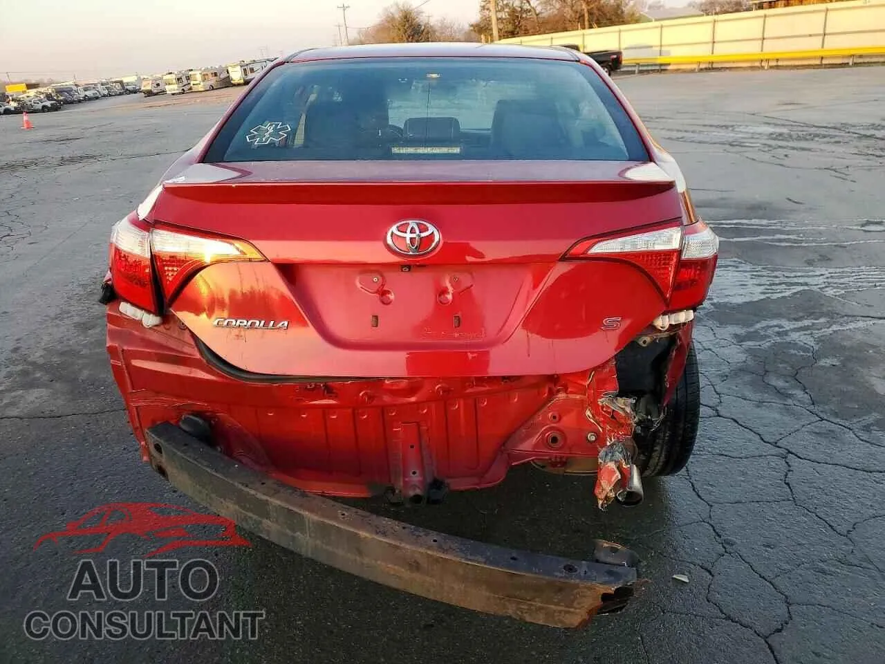 2014 TOYOTA COROLLA Damaged VIN 2T1BURHE0EC098865 – engine bay