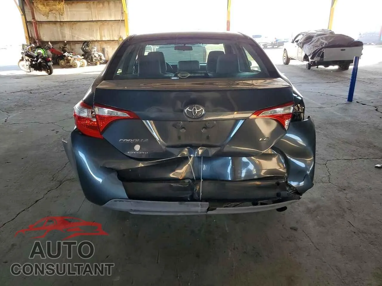 2016 TOYOTA COROLLA Damaged VIN 2T1BURHE4GC499032 – engine bay