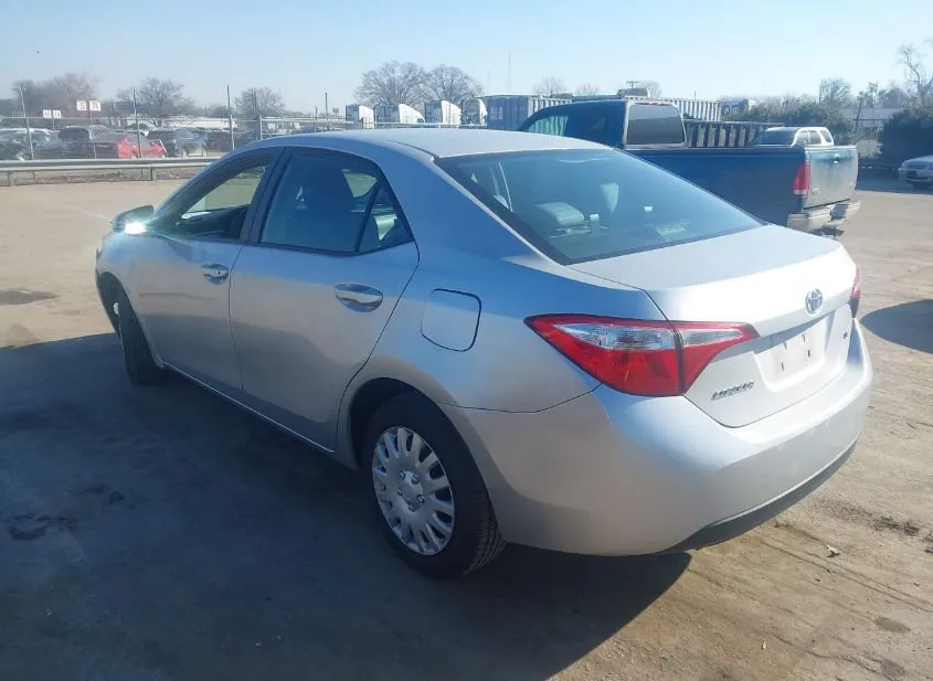 2016 TOYOTA Corolla Used VIN 2T1BURHE6GC666278 – rear exterior