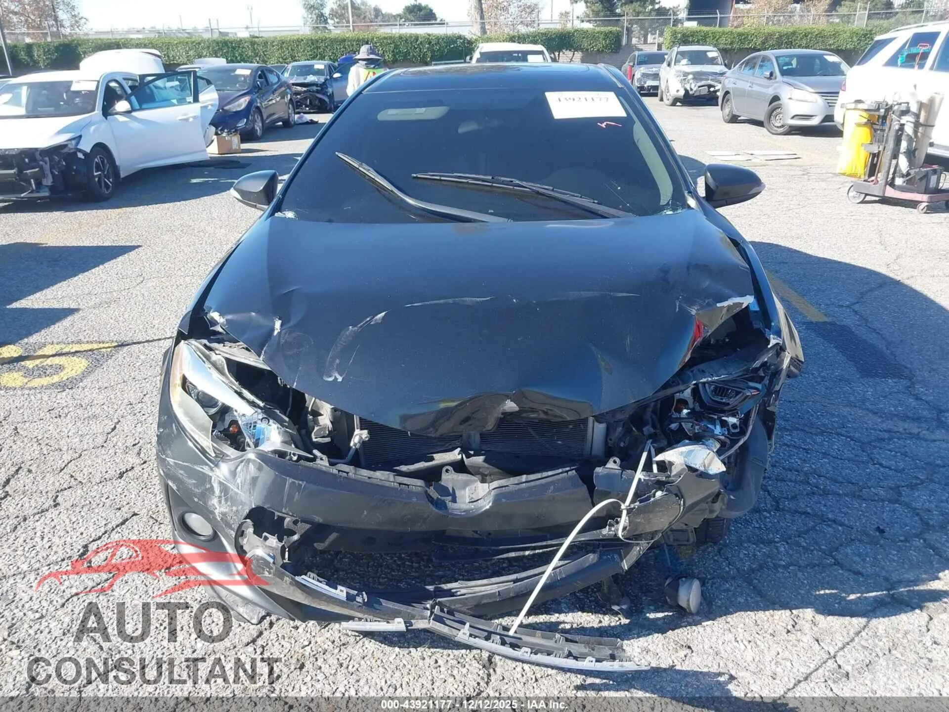 2016 TOYOTA COROLLA Damaged VIN 2T1BURHE7GC592367 – photo 12