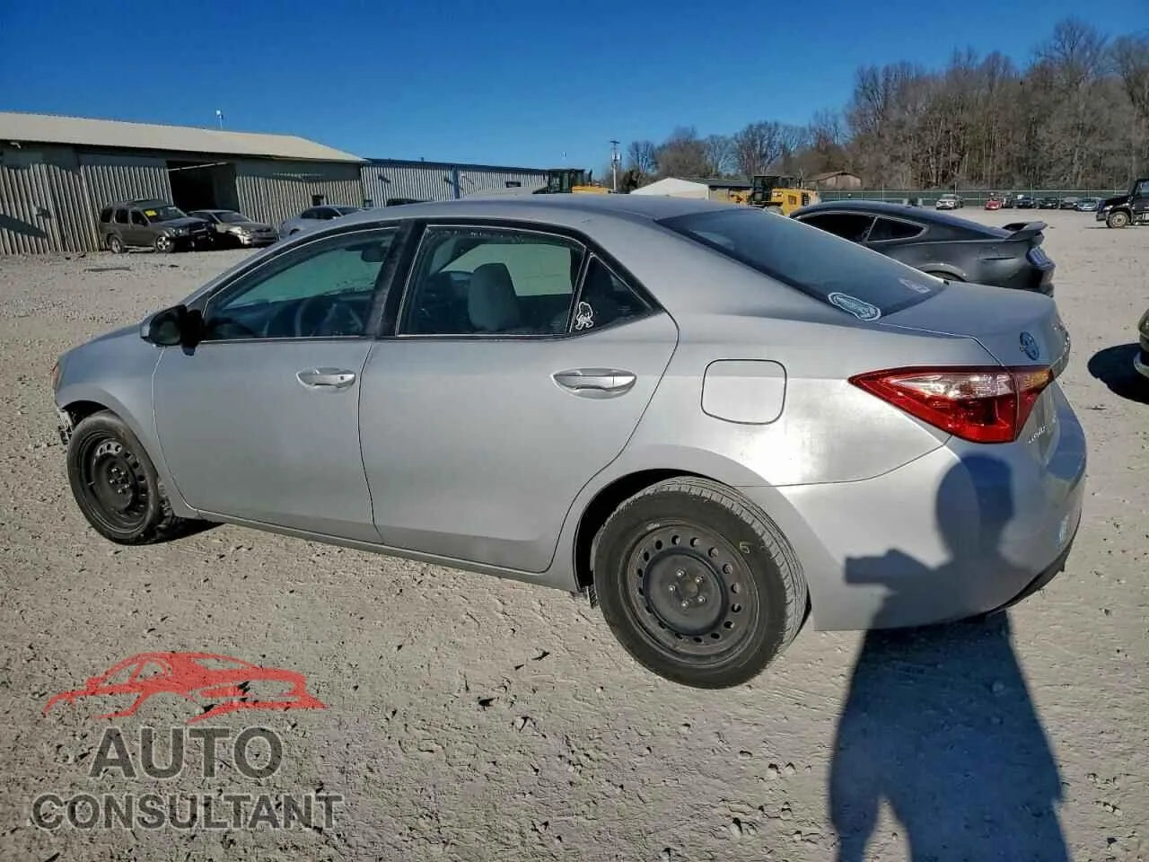 2019 TOYOTA COROLLA Damaged VIN 2T1BURHE8KC150433 – rear exterior