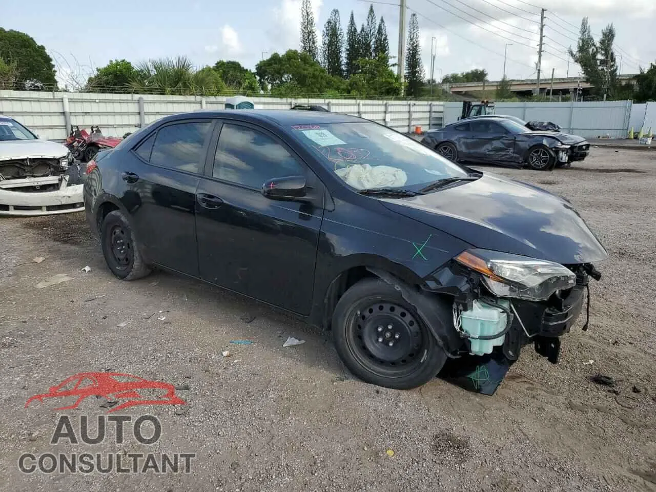 2018 TOYOTA COROLLA Damaged VIN 2T1BURHE9JC065034 – dashboard