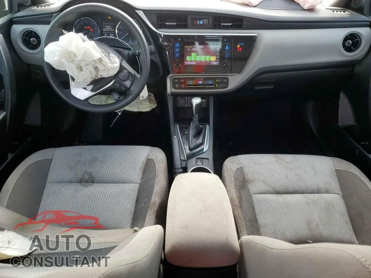 2018 TOYOTA COROLLA Damaged VIN 2T1BURHE9JC065034 – undercarriage