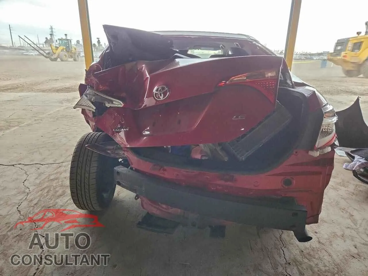 2019 TOYOTA COROLLA Damaged VIN 2T1BURHE9KC245633 – engine bay