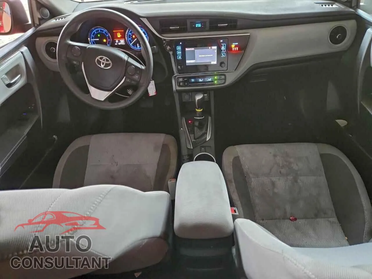 2019 TOYOTA COROLLA Damaged VIN 2T1BURHE9KC245633 – undercarriage